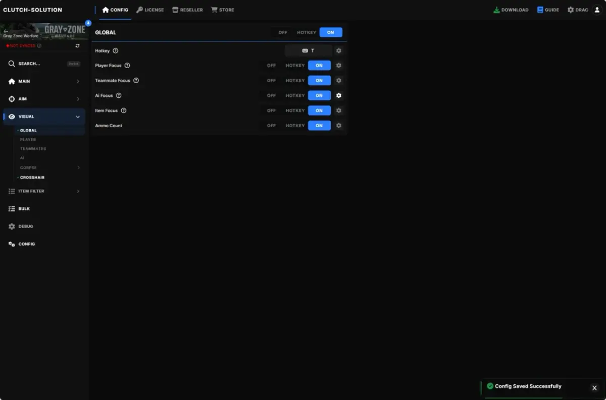 CLUTCH DEADLOCK DMA Cheat — DMA CHEATS screenshot 5